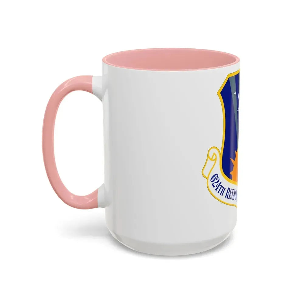 624th Regional Support Group (U.S. Air Force) Accent Coffee Mug - Go Mug Yourself