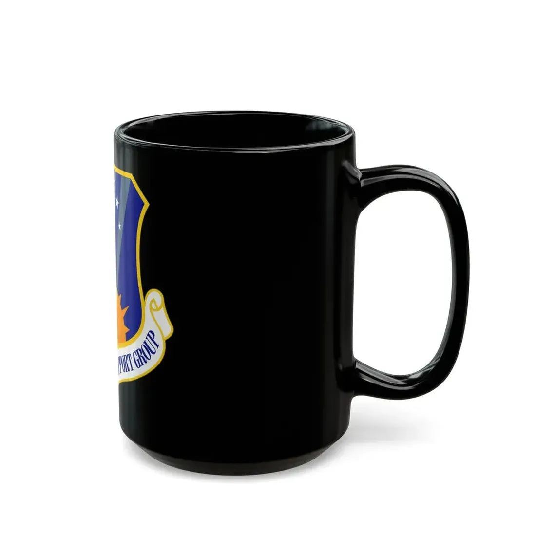 624th Regional Support Group (U.S. Air Force) Black Coffee Mug - Go Mug Yourself