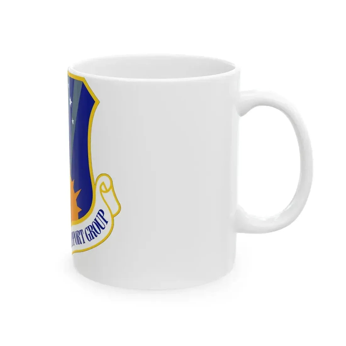 624th Regional Support Group (U.S. Air Force) White Coffee Mug - Go Mug Yourself