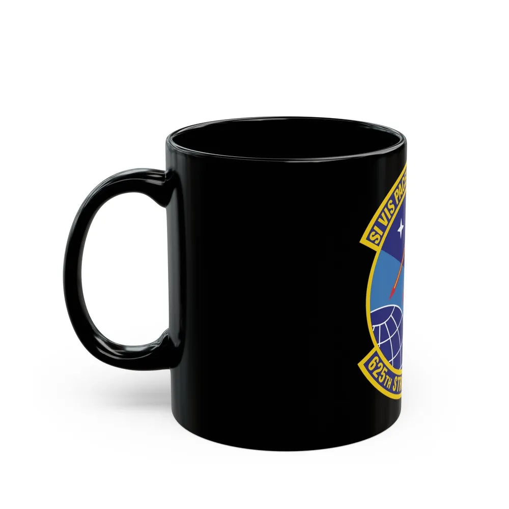 625 Strategic Operations Sq AFGSC (U.S. Air Force) Black Coffee Mug-Go Mug Yourself