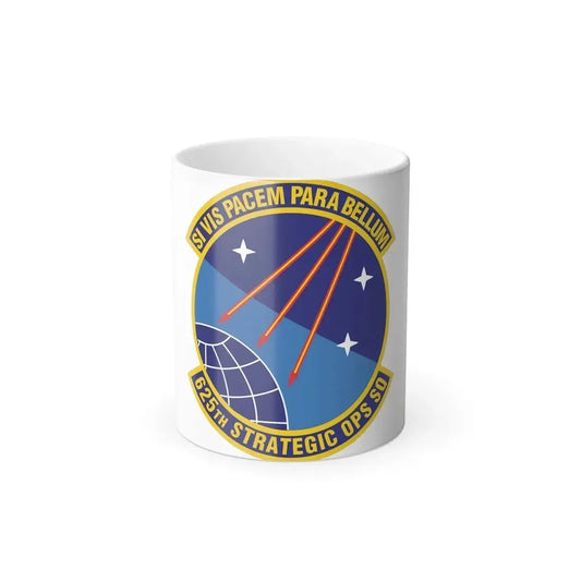 625 Strategic Operations Sq AFGSC (U.S. Air Force) Color Changing Mug 11oz - Go Mug Yourself