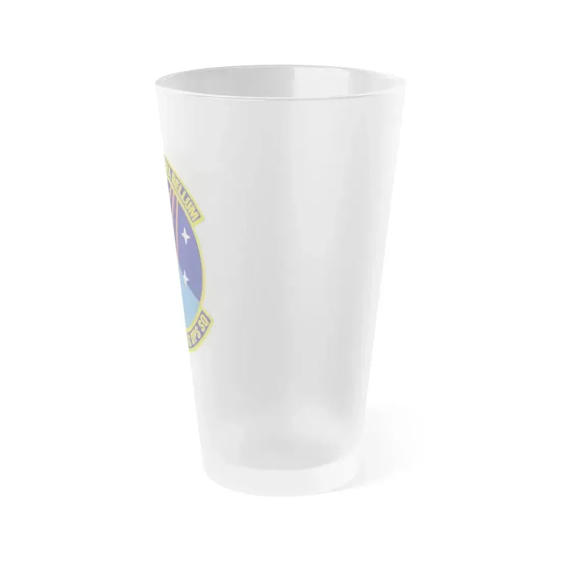 625 Strategic Operations Sq AFGSC (U.S. Air Force) Frosted Pint Glass 16oz - Go Mug Yourself