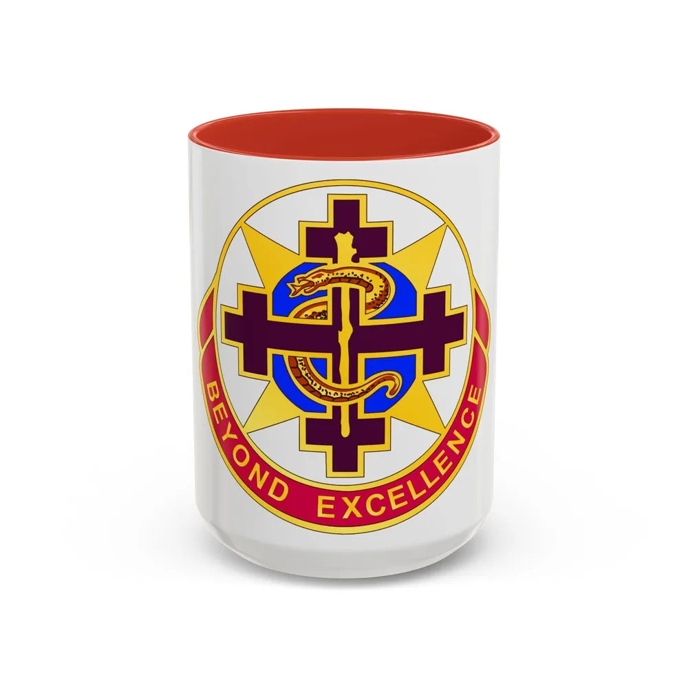 6250 US Hospital (U.S. Army) Accent Coffee Mug-15oz-Navy-Go Mug Yourself