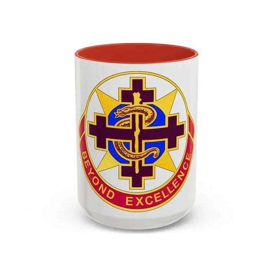 6250 US Hospital (U.S. Army) Accent Coffee Mug 15oz Navy - Go Mug Yourself