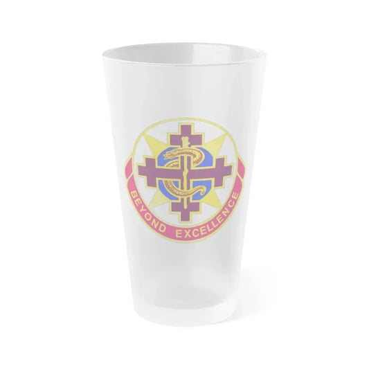 6250 US Hospital (U.S. Army) Frosted Pint Glass 16oz Default Title - Go Mug Yourself