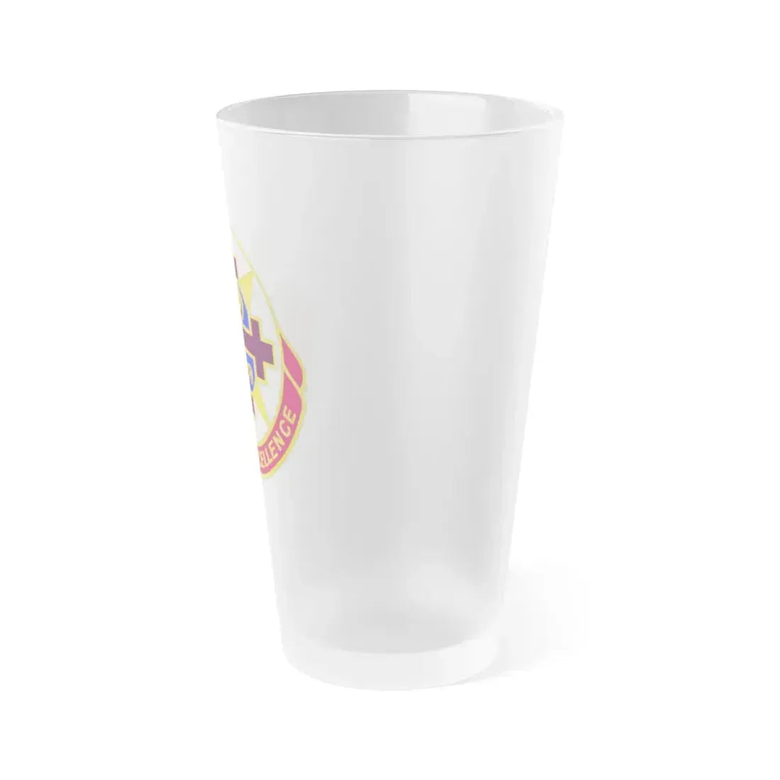 6250 US Hospital (U.S. Army) Frosted Pint Glass 16oz - Go Mug Yourself