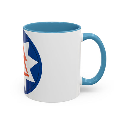 93rd Signal Brigade 2 (U.S. Army) Accent Coffee Mug