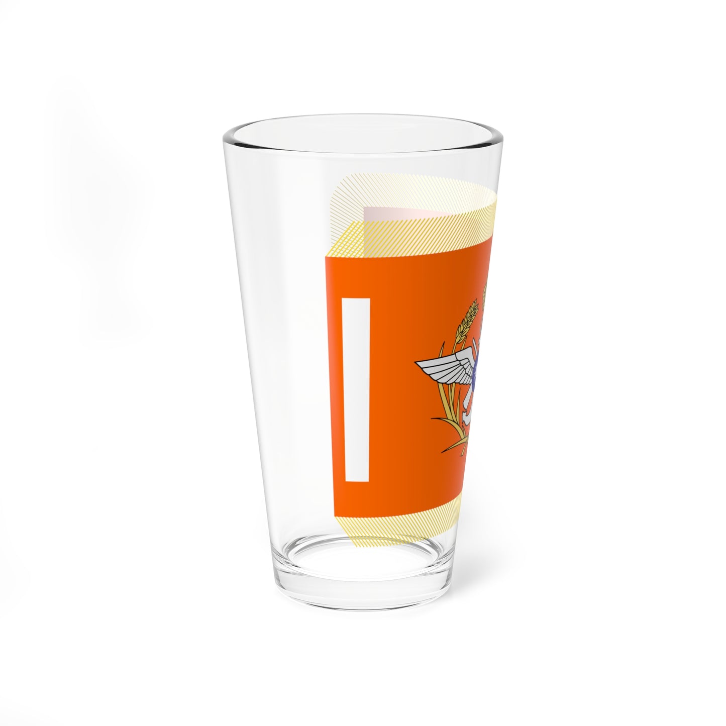 ROC MND Unit Flag (China) Pint Glass 16oz