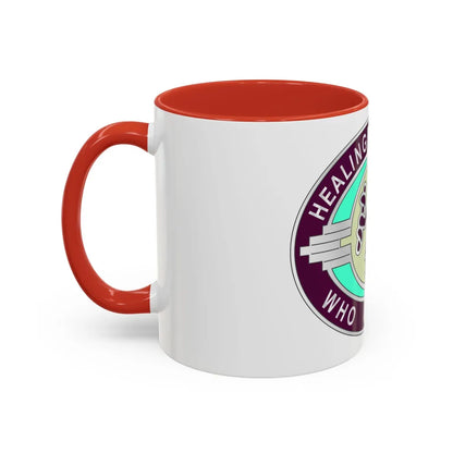 6251 US Hospital (U.S. Army) Accent Coffee Mug-Go Mug Yourself