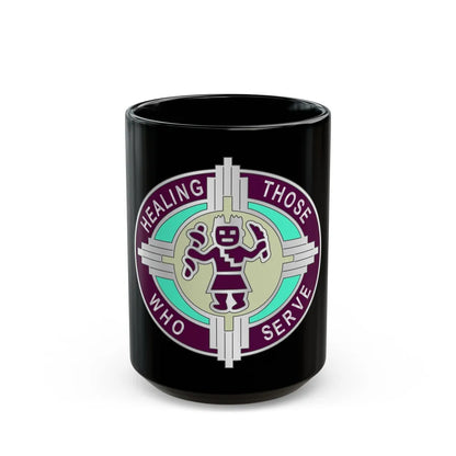 6251 US Hospital (U.S. Army) Black Coffee Mug-15oz-Go Mug Yourself