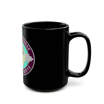 6251 US Hospital (U.S. Army) Black Coffee Mug-Go Mug Yourself