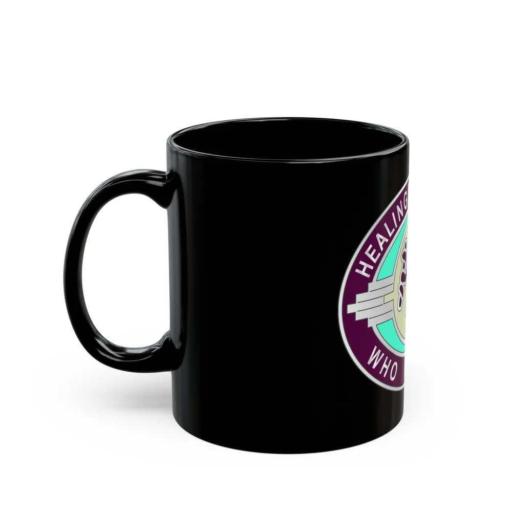 6251 US Hospital (U.S. Army) Black Coffee Mug-Go Mug Yourself