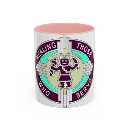 6251 US Hospital (U.S. Army) Accent Coffee Mug 11oz Pink - Go Mug Yourself