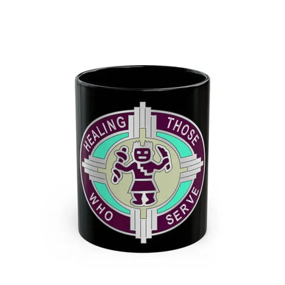 6251 US Hospital (U.S. Army) Black Coffee Mug 11oz - Go Mug Yourself