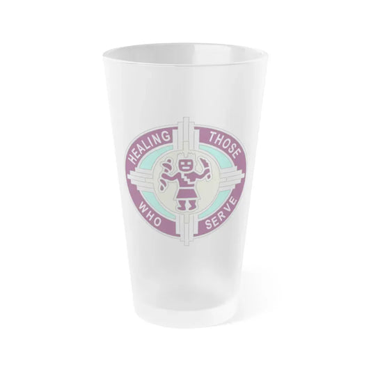 6251 US Hospital (U.S. Army) Frosted Pint Glass 16oz Default Title - Go Mug Yourself