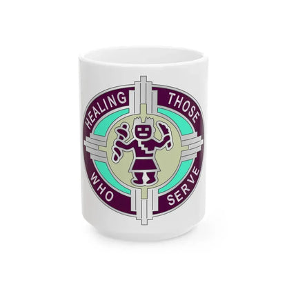 6251 US Hospital (U.S. Army) White Coffee Mug 15oz - Go Mug Yourself