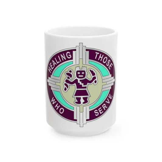 6251 US Hospital (U.S. Army) White Coffee Mug 15oz - Go Mug Yourself
