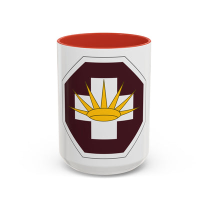 8 Medical Brigade (U.S. Army) Accent Coffee Mug