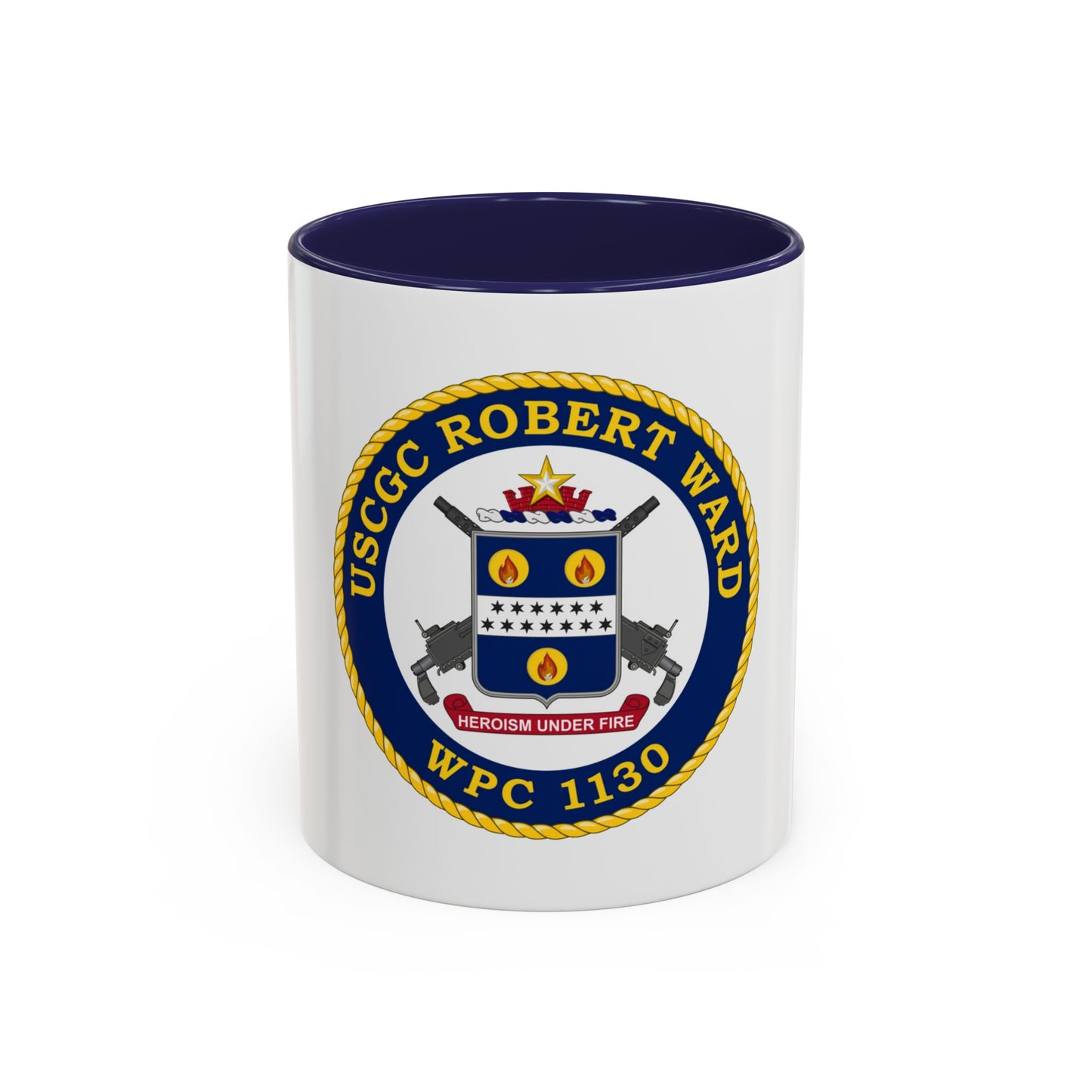 USCGC Robert Ward WPC 1130 (U.S. Coast Guard) Accent Coffee Mug