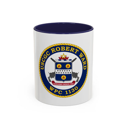USCGC Robert Ward WPC 1130 (U.S. Coast Guard) Accent Coffee Mug