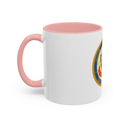 ELEVENTH COAST GUARD DISTRICT (U.S. Coast Guard) Accent Coffee Mug