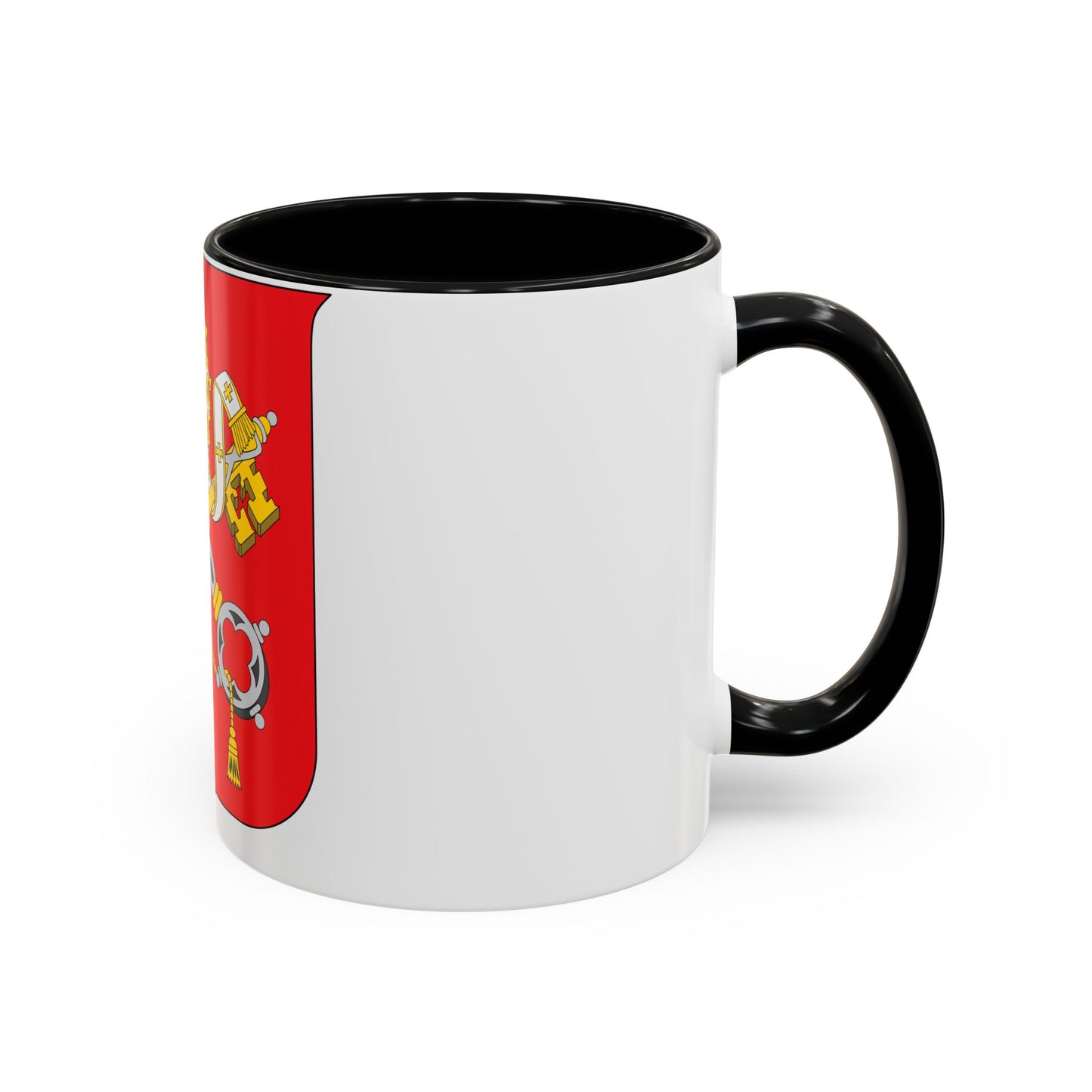 Coat of arms of Vatican City State - Accent Coffee Mug