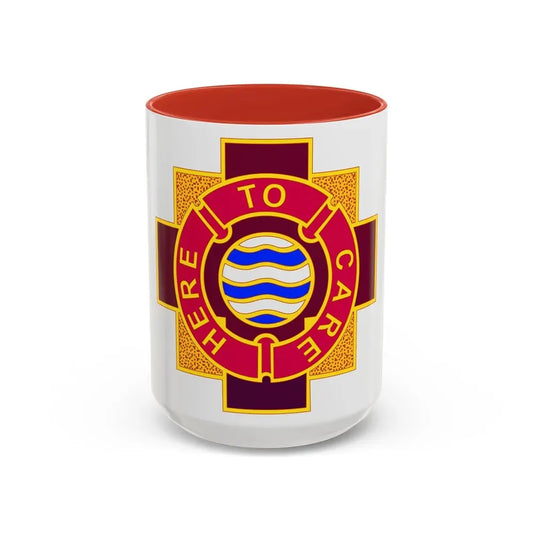 6253 US Hospital (U.S. Army) Accent Coffee Mug 11oz Pink - Go Mug Yourself