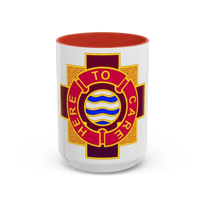 6253 US Hospital (U.S. Army) Accent Coffee Mug 11oz Pink - Go Mug Yourself
