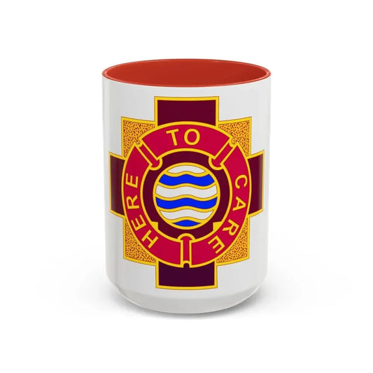 6253 US Hospital (U.S. Army) Accent Coffee Mug 11oz Pink - Go Mug Yourself