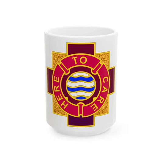 6253 US Hospital (U.S. Army) White Coffee Mug 15oz - Go Mug Yourself