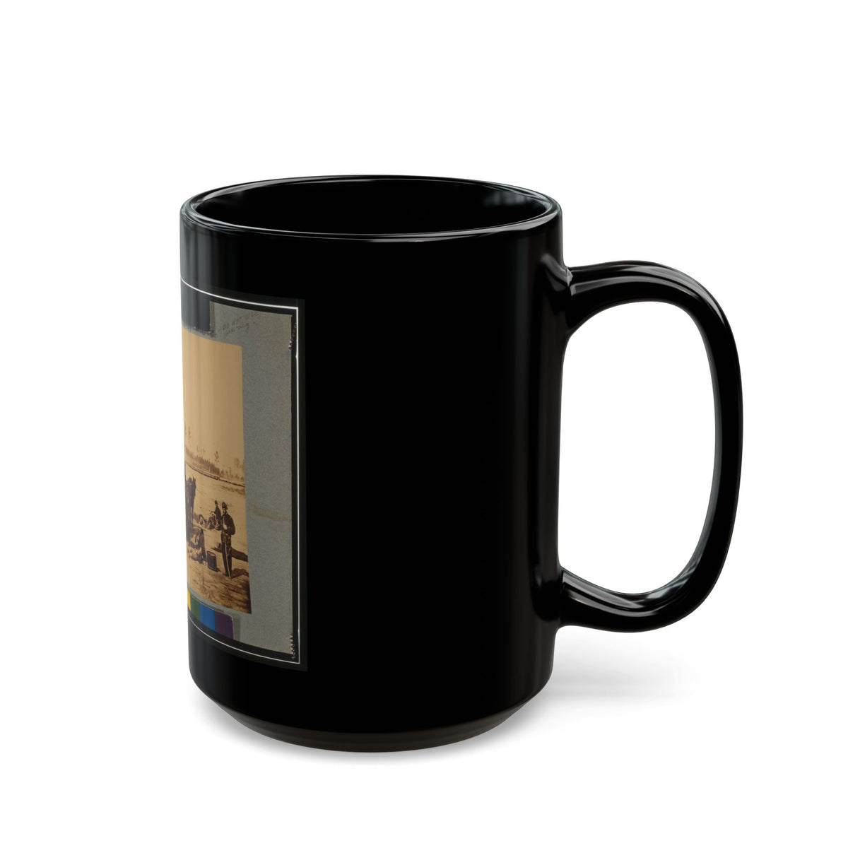 Ambulance Drill At Headquarters Army Of Potomac, Near Brandy Station, Va., March, 1864 (U.S. Civil War) Black Coffee Mug