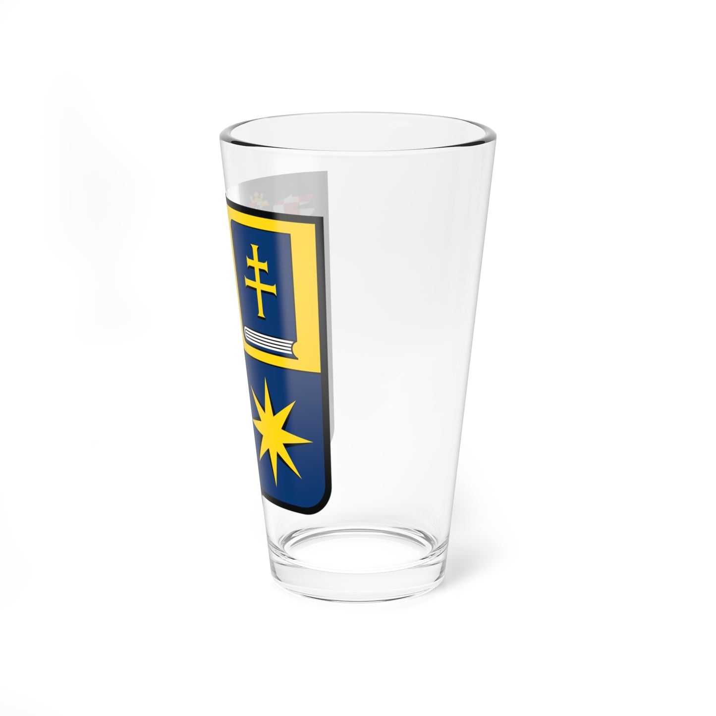 CZE Kraj Zliński COA (Czech Republic) (Coat of Arms) Pint Glass 16oz