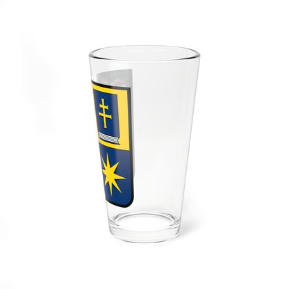 CZE Kraj Zliński COA (Czech Republic) (Coat of Arms) Pint Glass 16oz