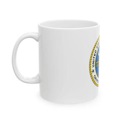 USCG Cryptologic Group (U.S. Coast Guard) White Coffee Mug