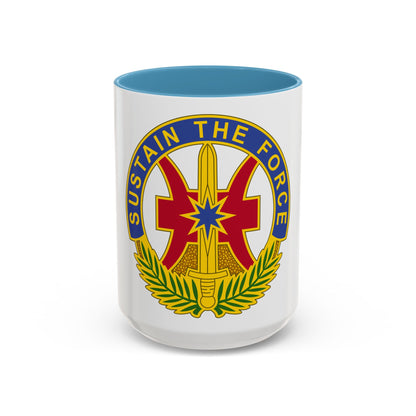 8 Sustainment Command 2 (U.S. Army) Accent Coffee Mug