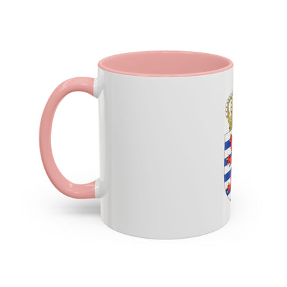 Lesser coat of arms of Luxembourg - Accent Coffee Mug