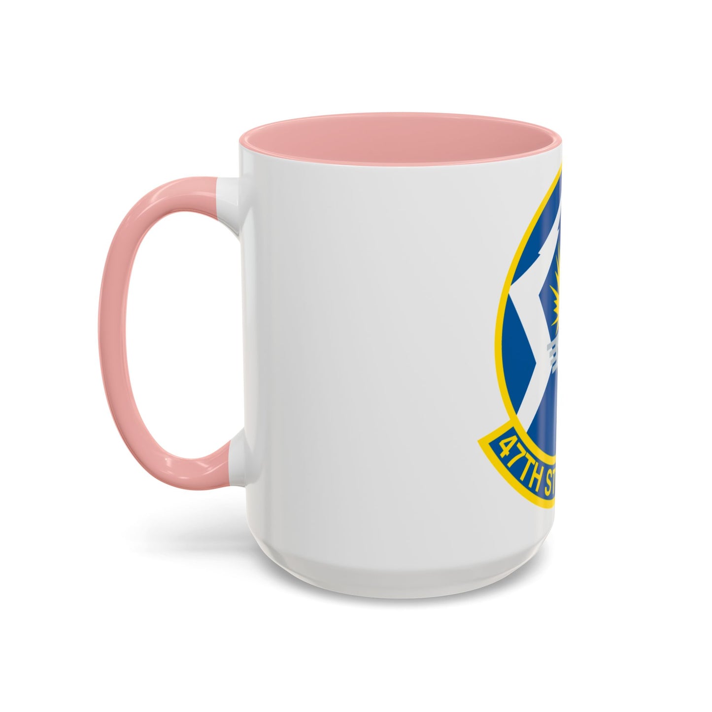 47th Student Sq (U.S. Air Force) Accent Coffee Mug