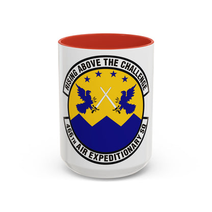 466th Air Expeditionary Squadron (U.S. Air Force) Accent Coffee Mug