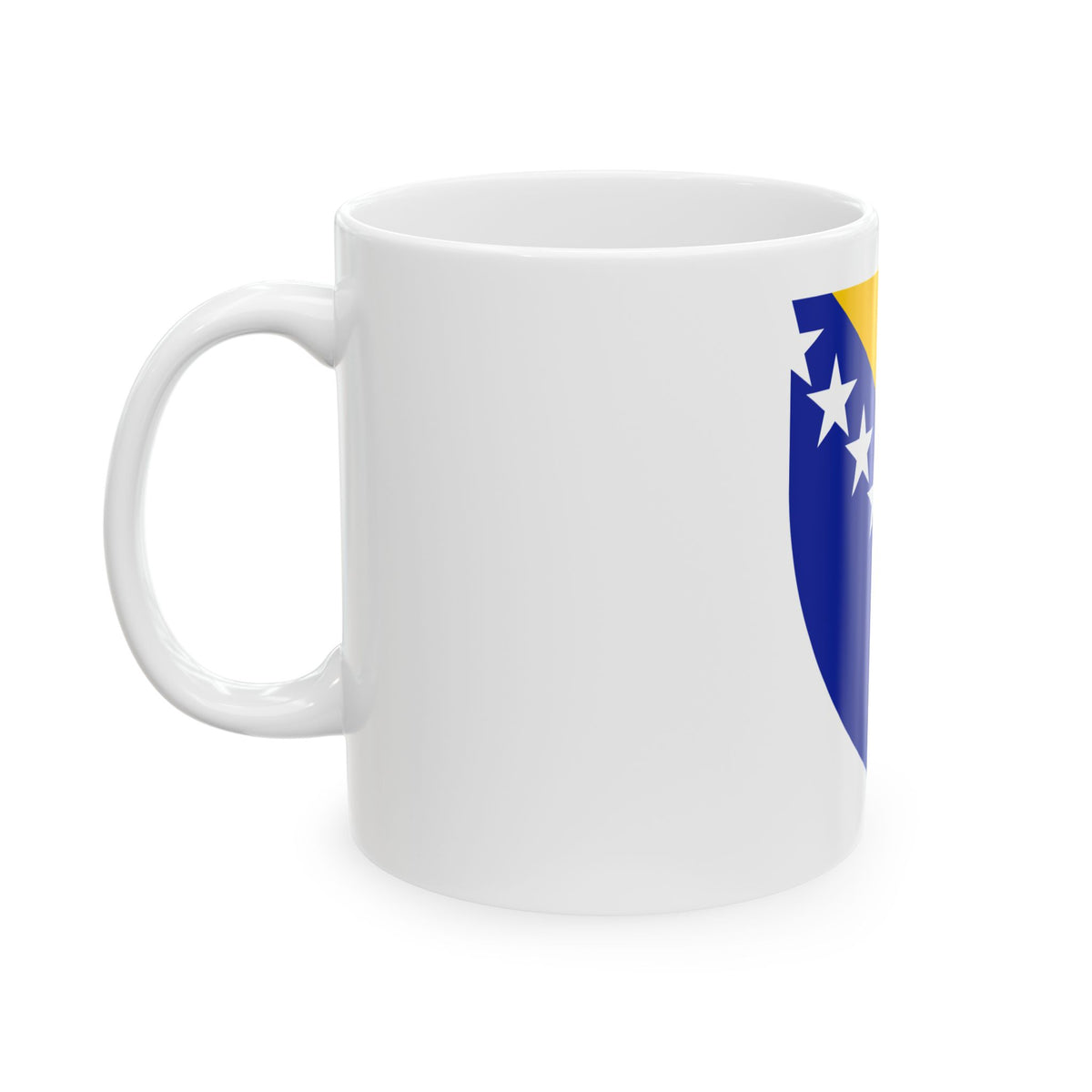 Coat of arms of Bosnia and Herzegovina - White Coffee Mug