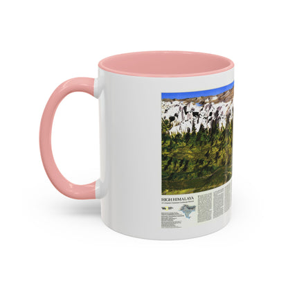 High Himalaya (1988) (Map) Accent Coffee Mug