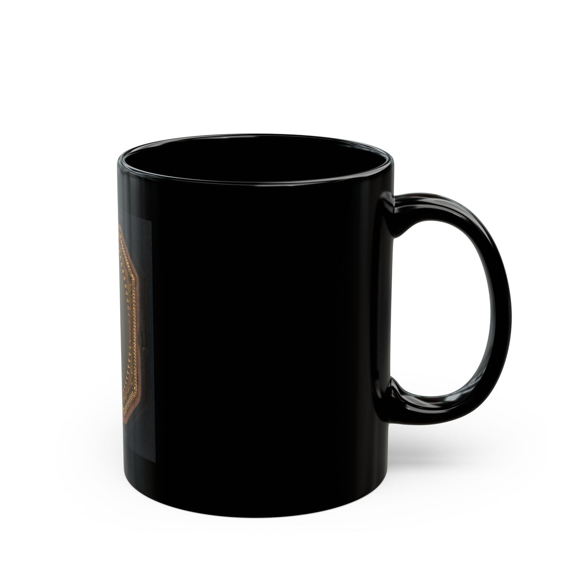 First Lieutenant Jacob A. Field Of Company K, 12th Maine Infantry Regiment In Uniform And Red Officer's Sash With Sword (U.S. Civil War) Black Coffee Mug