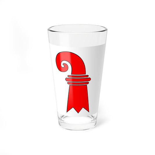 Flag of the Roman Catholic Diocese of Basel (Switzerland) Pint Glass 16oz