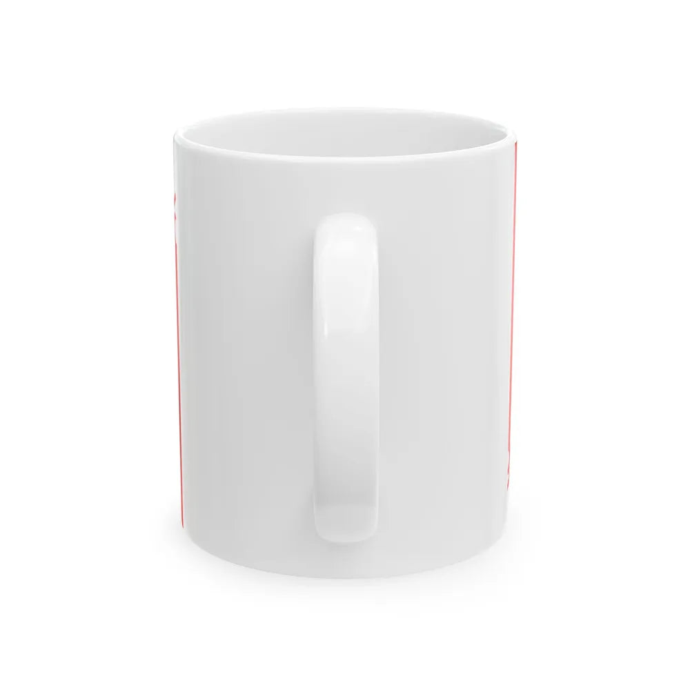 Flag of Bas Rhin France 2 - White Coffee Mug-Go Mug Yourself