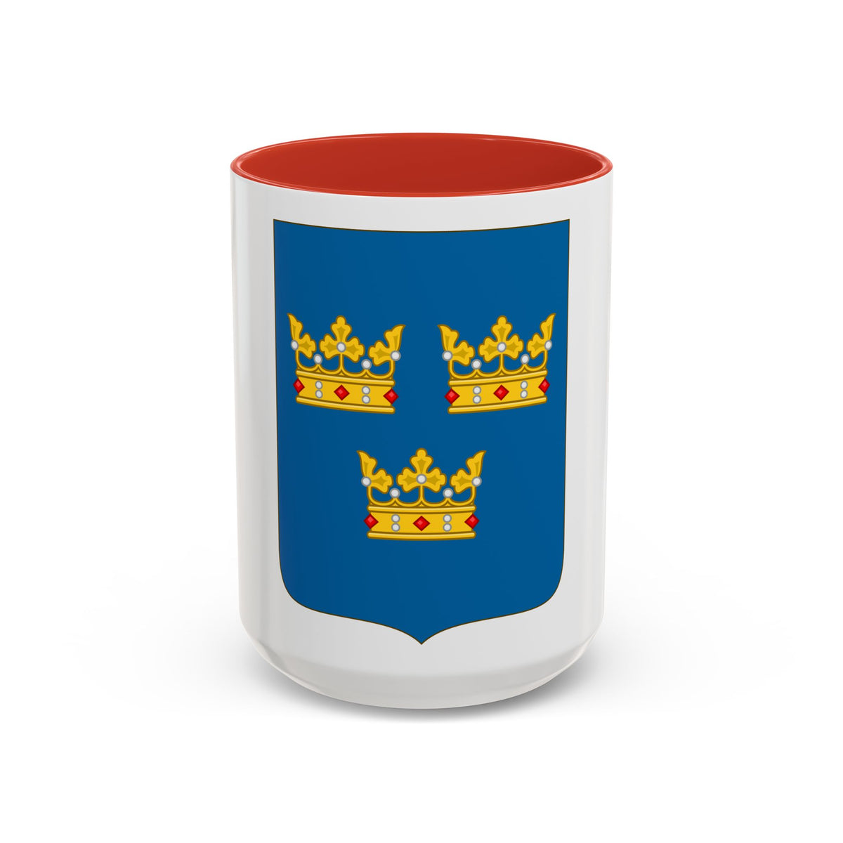 Shield of arms of Sweden - Accent Coffee Mug