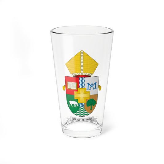 Escudo de Anacleto Cordeiro (Spain) (Coat of Arms) Pint Glass 16oz