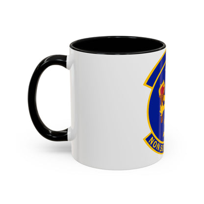 100 Operations Support Squadron USAFE (U.S. Air Force) Accent Coffee Mug