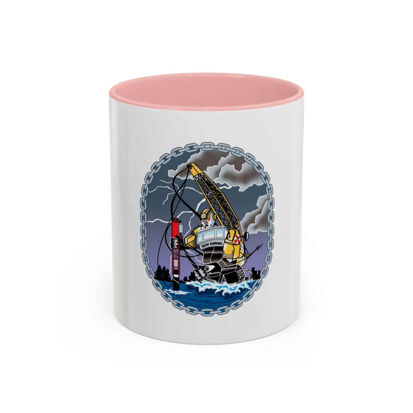 USCGC KENNEBEC (U.S. Coast Guard) Accent Coffee Mug
