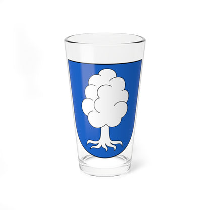 Uster-Oberuster-blazon (Switzerland) (Coat of Arms) Pint Glass 16oz