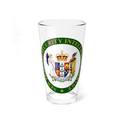Seal of the New Zealand Security Intelligence Service (New Zealand) (Coat of Arms) Pint Glass 16oz