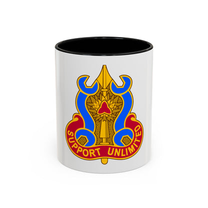 737 Maintenance Battalion (U.S. Army) Accent Coffee Mug